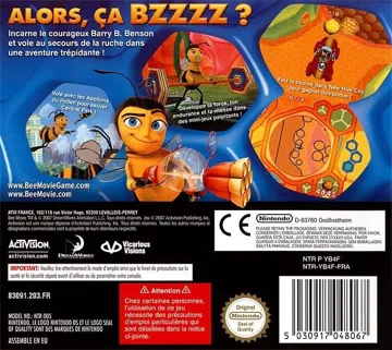 Bee Movie - Le Jeu (France) box cover back